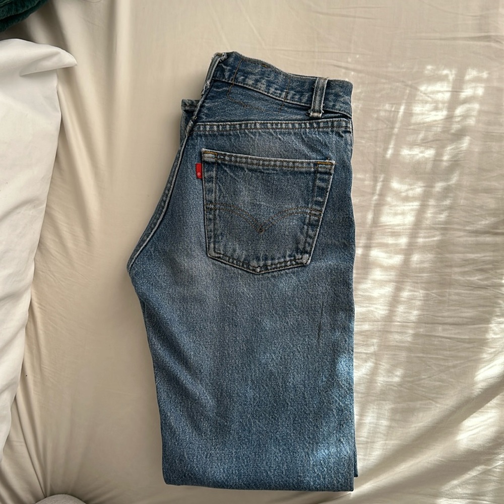 Vintage Levis blue denim jeans